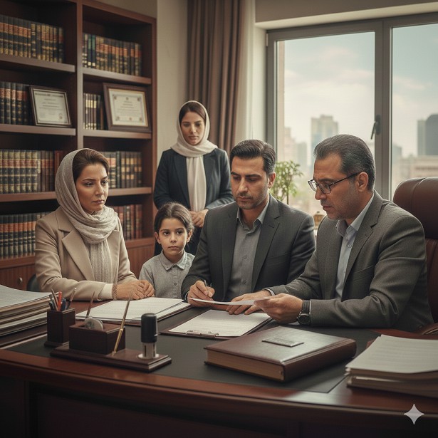 دادن حضانت فرزند به مادر در دفترخانه